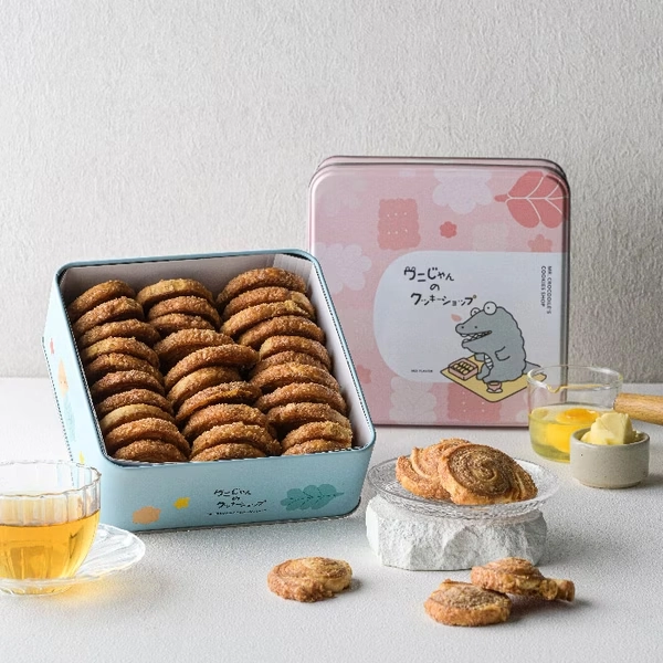 小鱷先生鐵盒餅乾:蝸牛酥