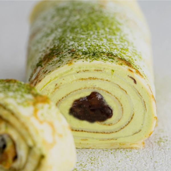 2026 抹茶甜點推薦｜ KATACHI：抹茶紅豆日式千層捲