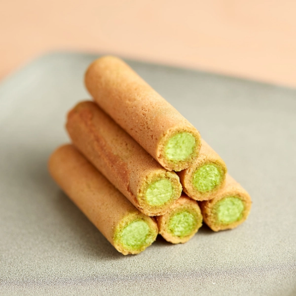 抹茶捲心酥